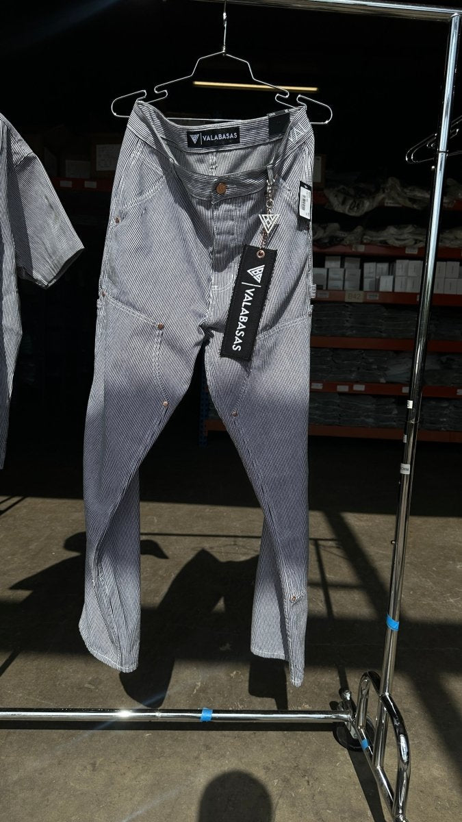 Manny Grey Straight Jeans - Valabasas
