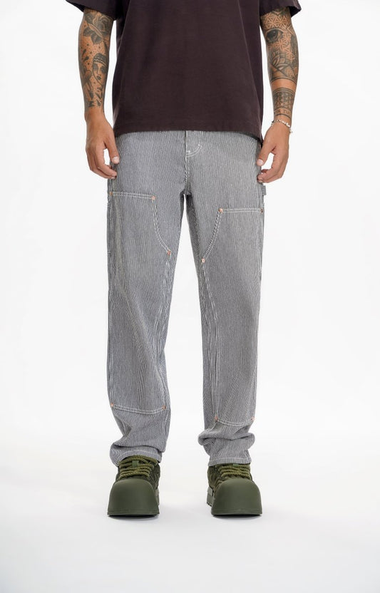 Manny Grey Straight Jeans - Valabasas