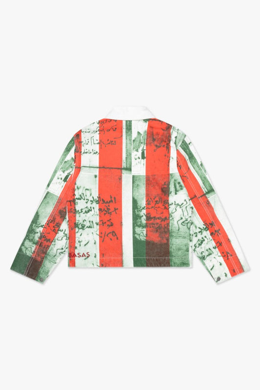 "MASSARI" BUTTON DOWN GREEN MULTI - Valabasas