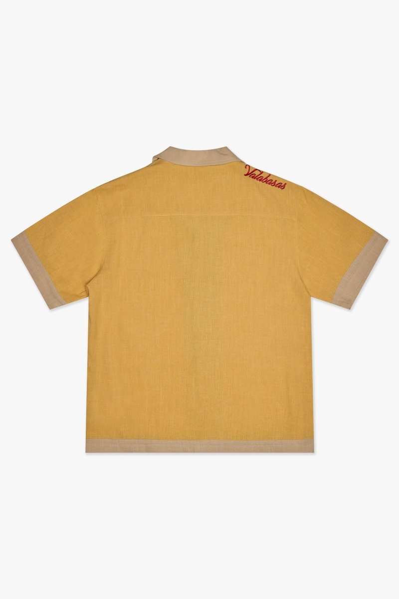 Milan Button Down Yellow - Valabasas