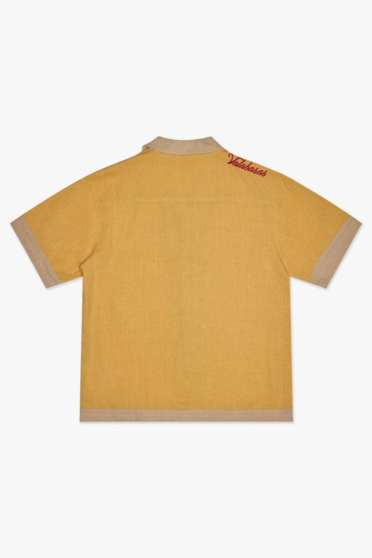 Milan Button Down Yellow - Valabasas