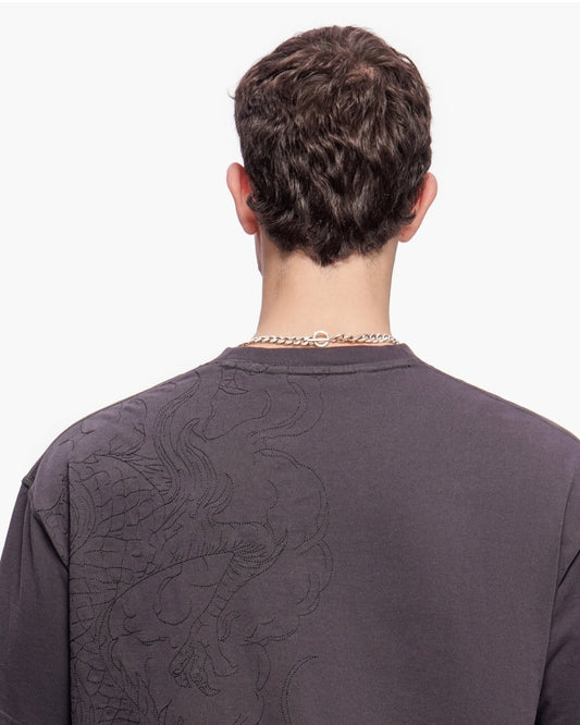 Mist Temple Tee Grey - Valabasas