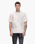 Mist Temple Tee Washed White