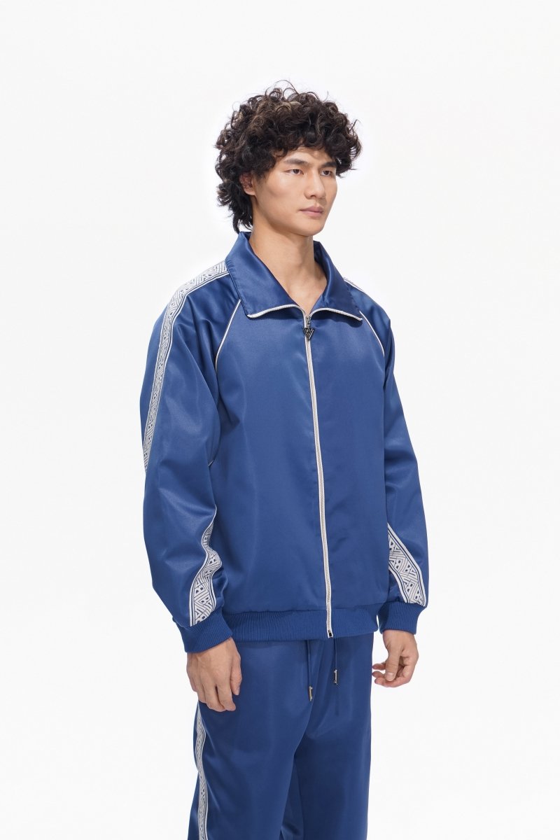 Monaco Jacket Blue - Valabasas