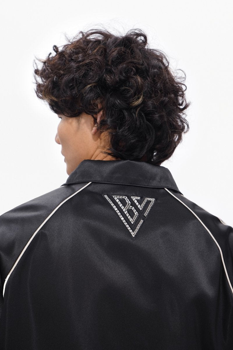 Monaco Track Jacket Black - Valabasas