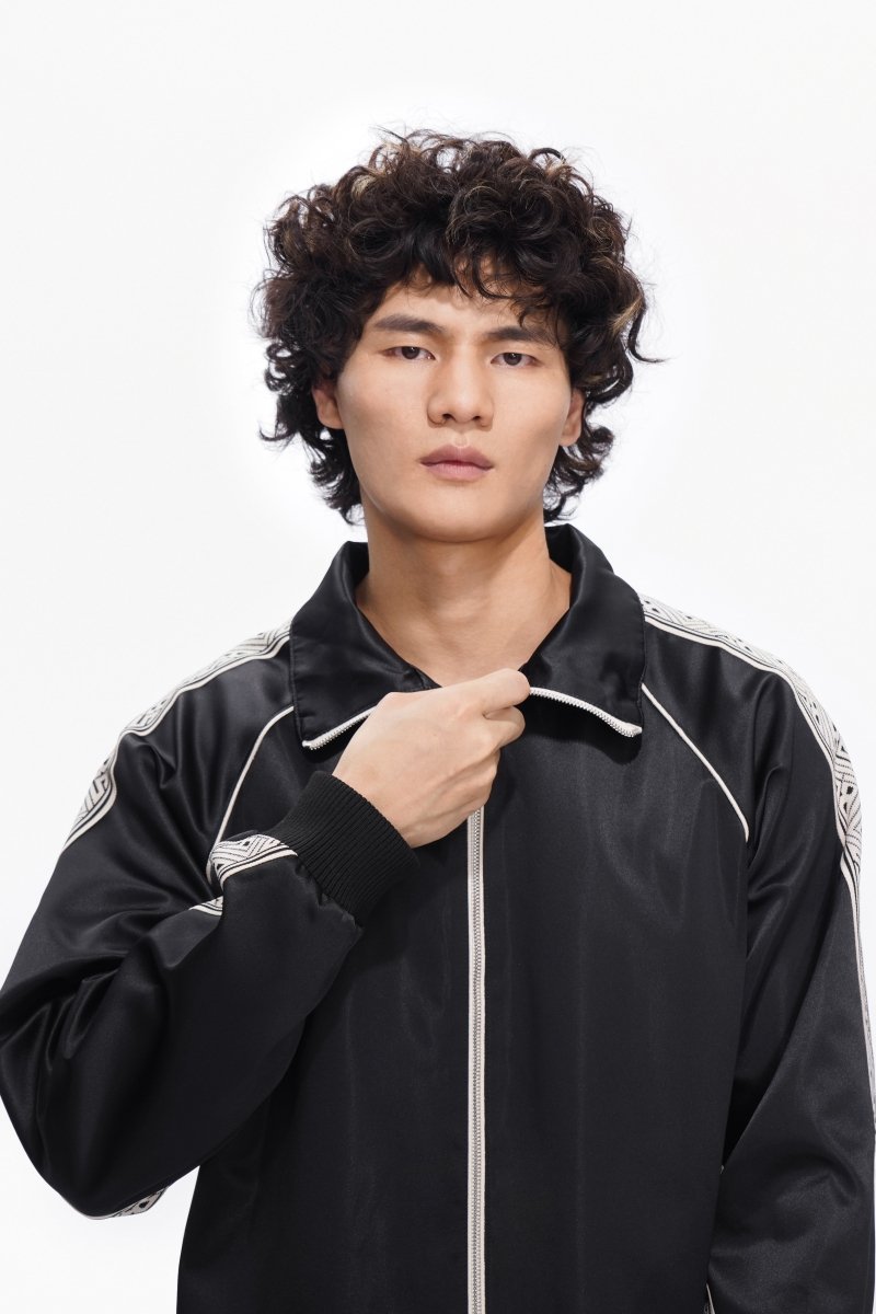 Monaco Track Jacket Black - Valabasas