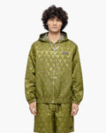 Monogram 2.0 Olive Windbreaker Jacket