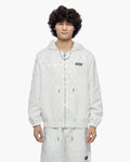 Monogram 2.0 White Windbreaker Jacket