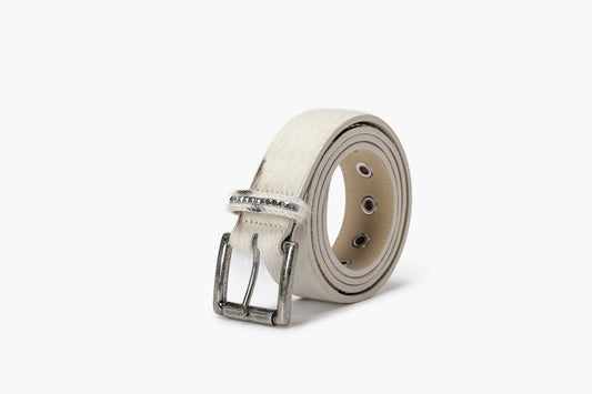 Mors 100% Cowhide Belt – Brown & Cream - Valabasas