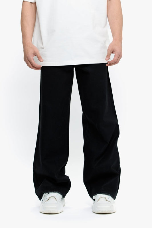 Mr. Baggy Black Wash Waxed - Valabasas