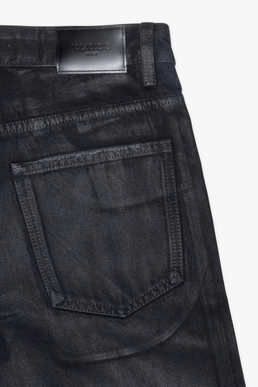 Mr. Baggy Black Wash Waxed - Valabasas