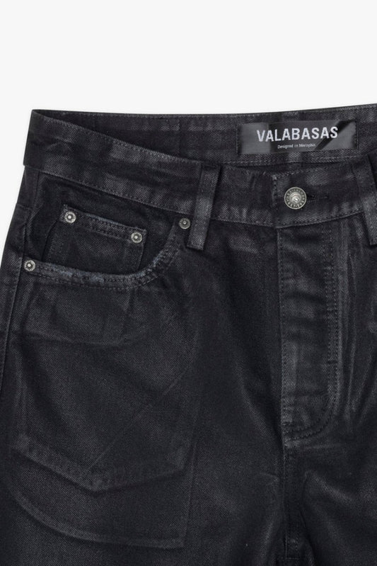 Mr. Baggy Black Wash Waxed - Valabasas