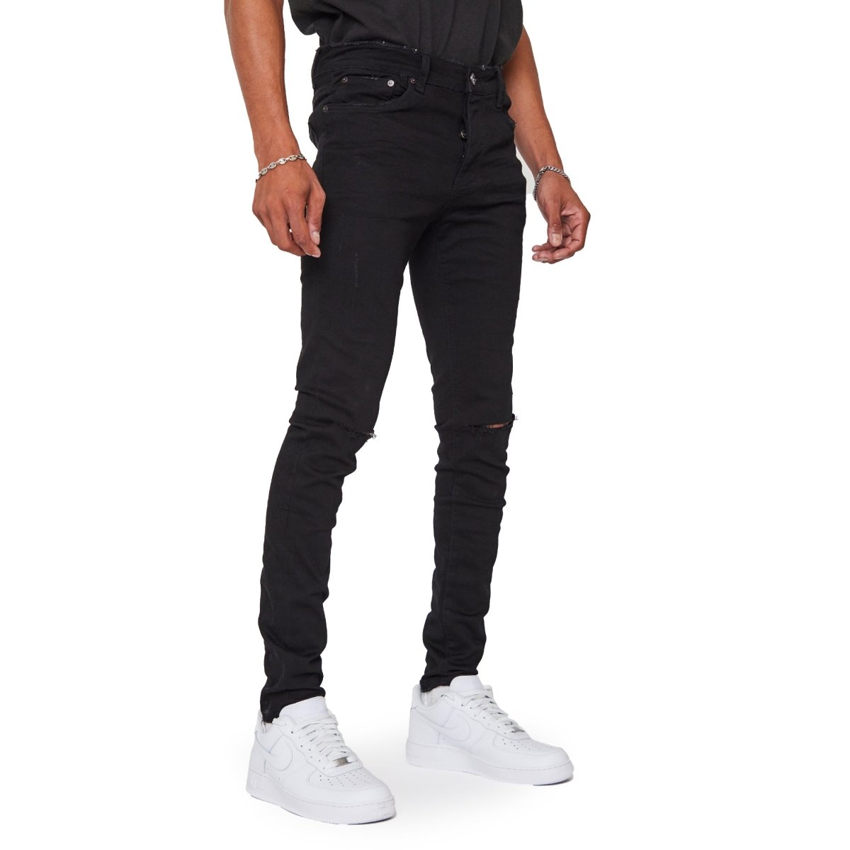 "MR CLEAN 2.0" SKINNY JEAN BLACK - Valabasas