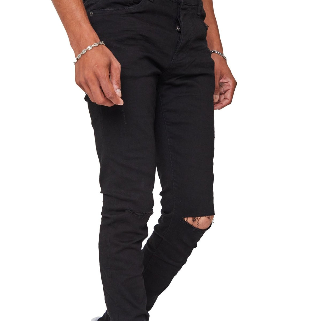 "MR CLEAN 2.0" SKINNY JEAN BLACK - Valabasas