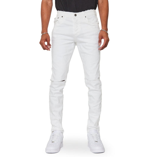 "MR CLEAN 2.0" SKINNY JEAN WHITE - Valabasas