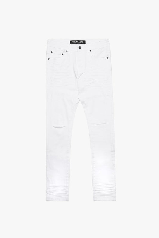 "MR CLEAN 2.0" SKINNY JEAN WHITE - Valabasas