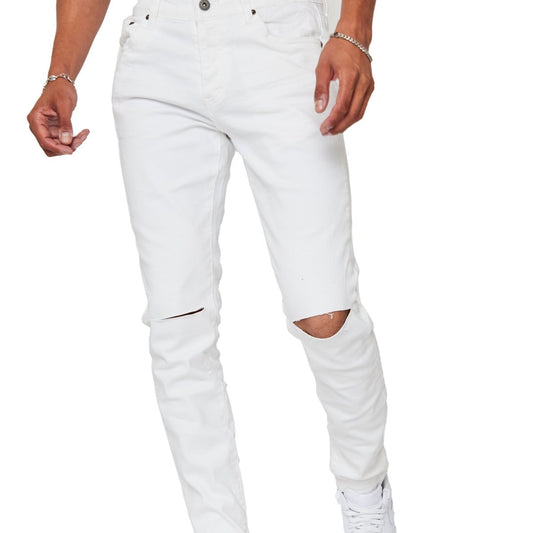 "MR CLEAN 2.0" SKINNY JEAN WHITE - Valabasas