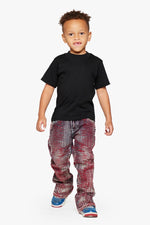 KIDS "MR. EMBROIDERY" - NEON NIGHTSHADE JEANS