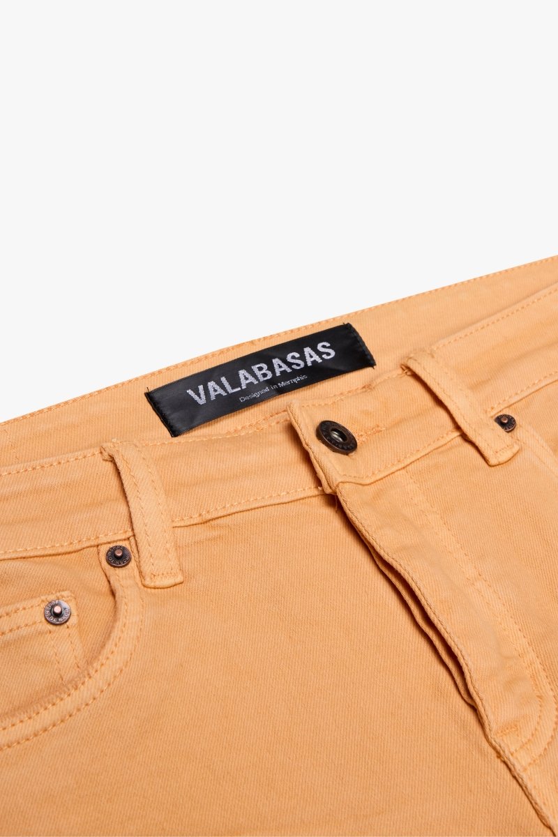 "MR. EXTENDO" STACKED FLARE JEAN TAN - Valabasas