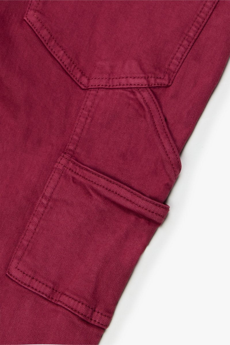 "MR. EXTENDO" STACKED FLARE JEANS PETAL PINK - Valabasas