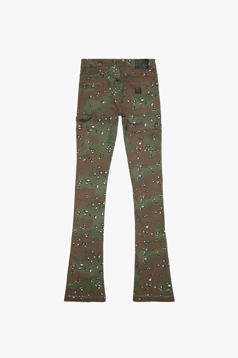 "MR. EXTENDO" SUPER STACKED FLARE CAMO - Valabasas