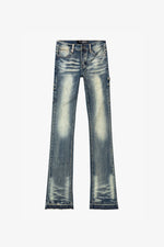 « MR. EXTENDO » DK. DÉLAVAGE VINTAGE SUPER STACKED FLARE