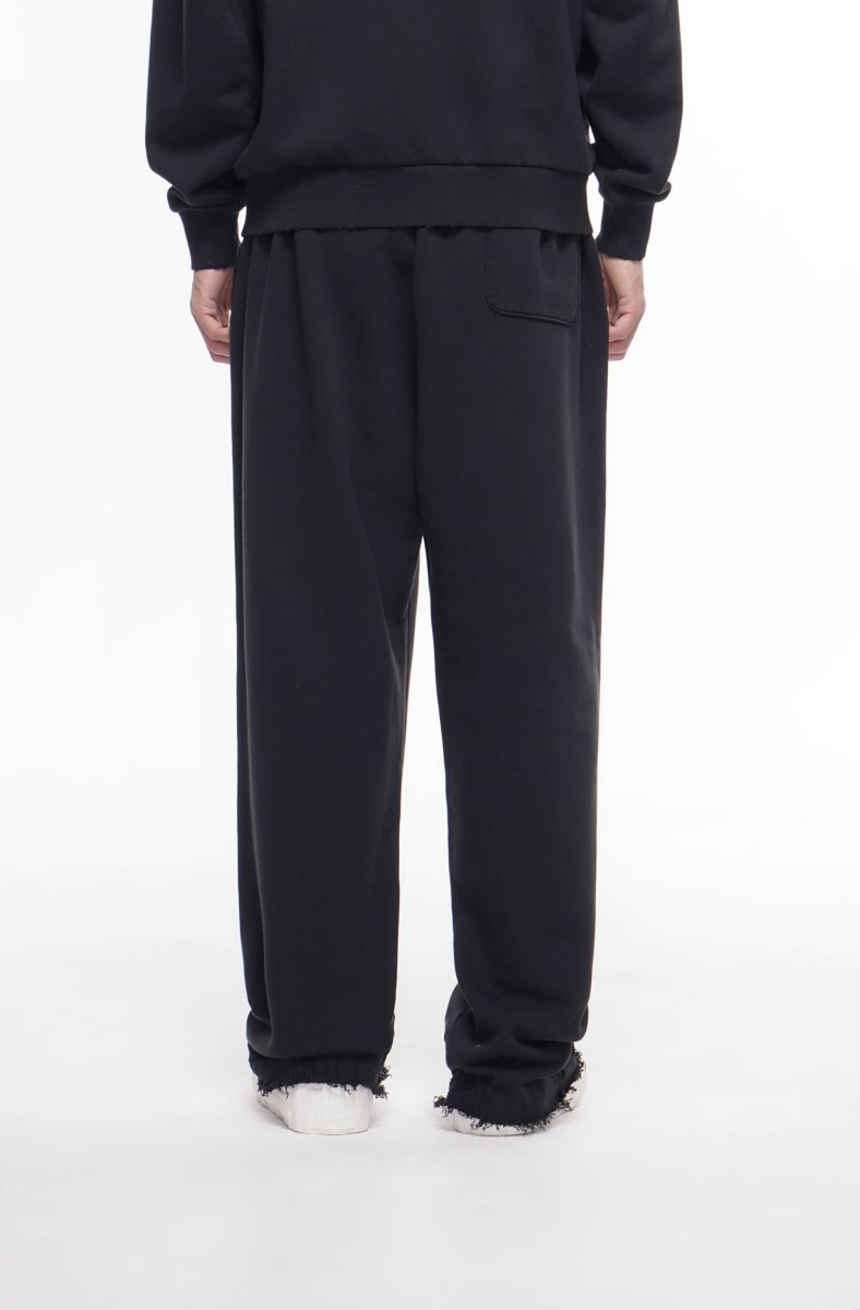 Mr. Fleece Baggy Black - Valabasas