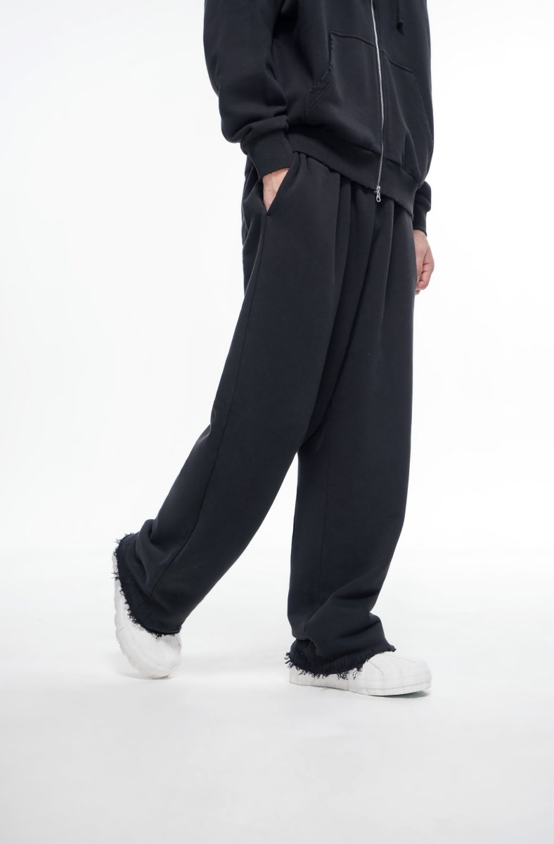 Mr. Fleece Baggy Black - Valabasas