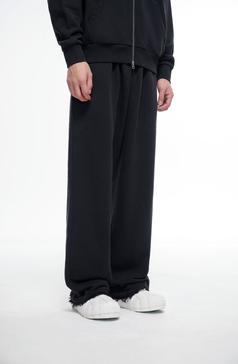 Mr. Fleece Baggy Black - Valabasas