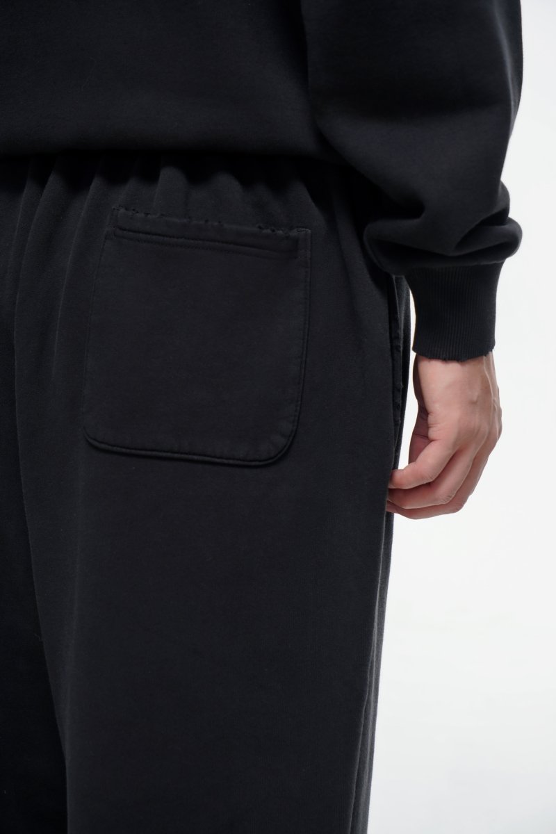 Mr. Fleece Baggy Black - Valabasas