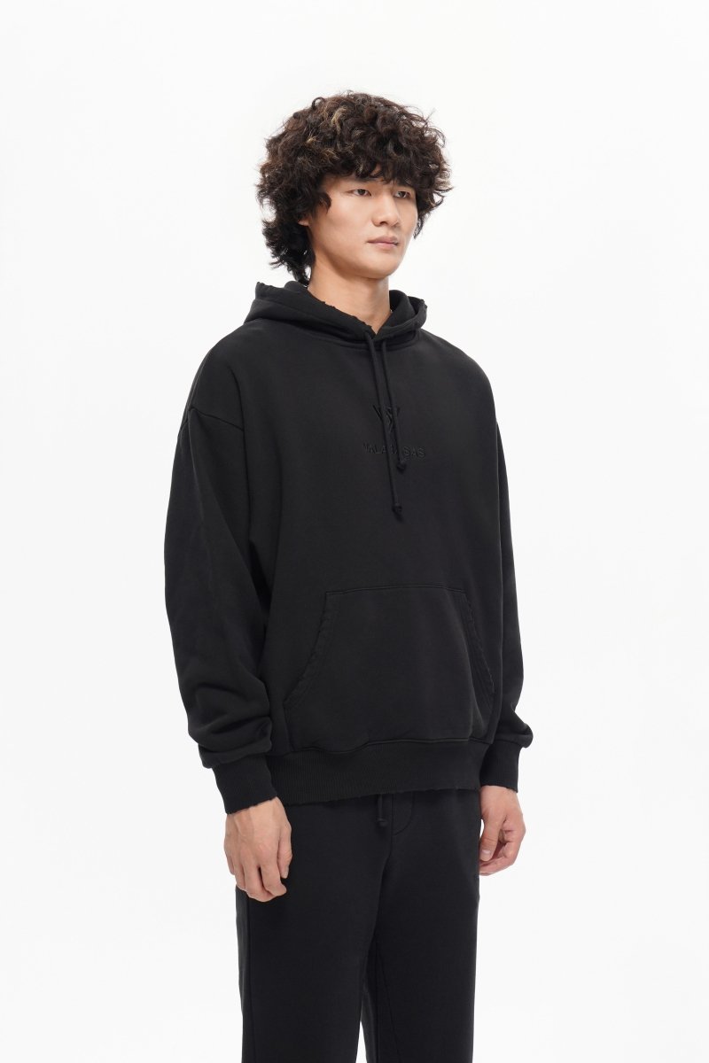 Mr. Fleece Hoodie Black - Valabasas