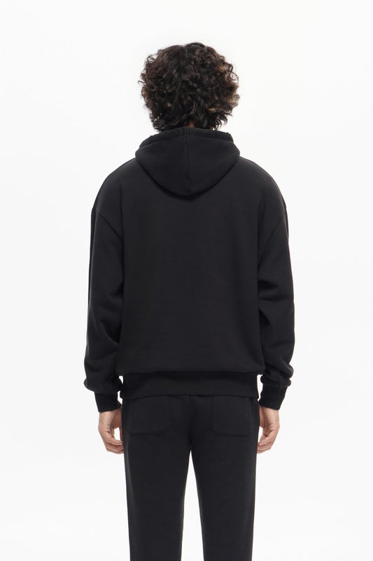 Mr. Fleece Hoodie Black - Valabasas