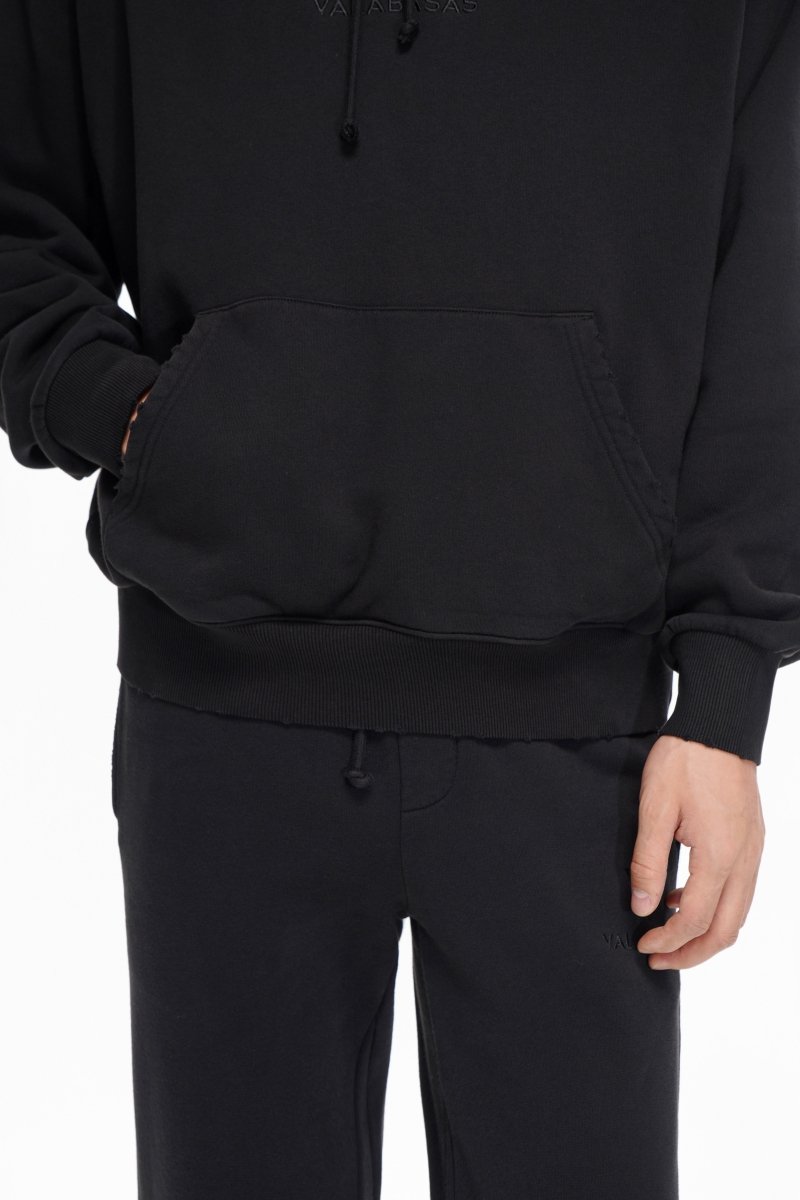 Mr. Fleece Hoodie Black - Valabasas