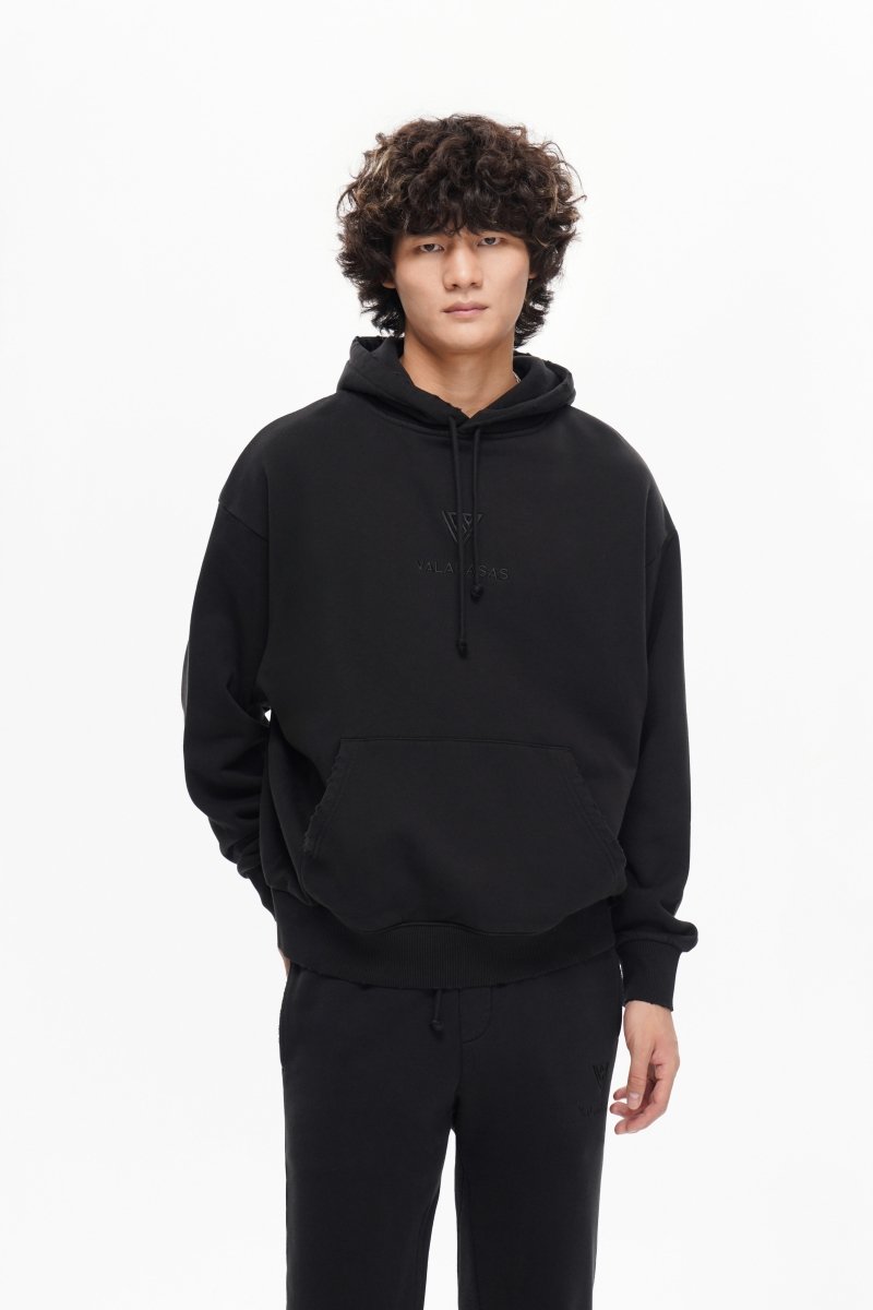 Mr. Fleece Hoodie Black - Valabasas