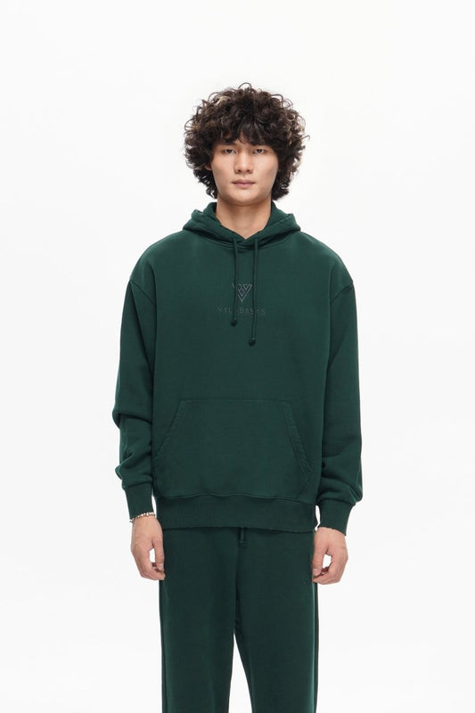 Mr. Fleece Hoodie Green - Valabasas