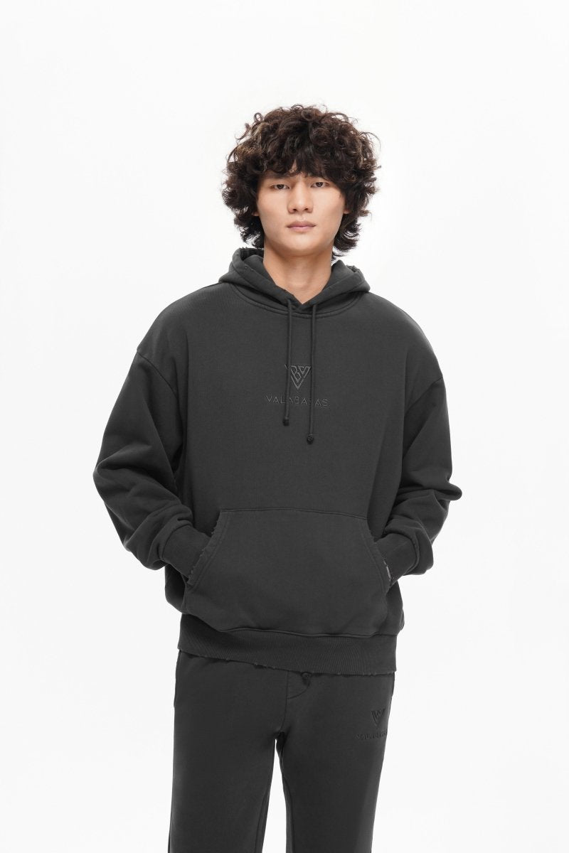 Mr. Fleece Hoodie Grey - Valabasas