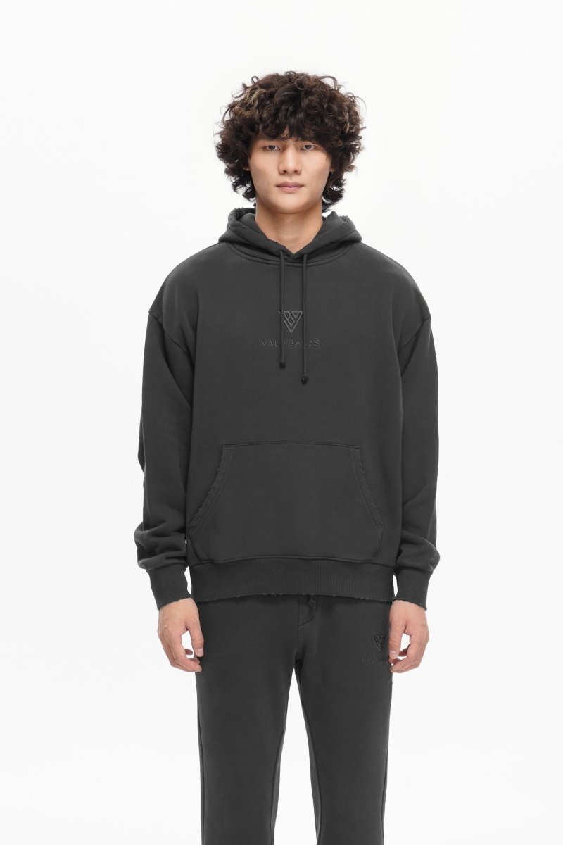 Mr. Fleece Hoodie Grey - Valabasas