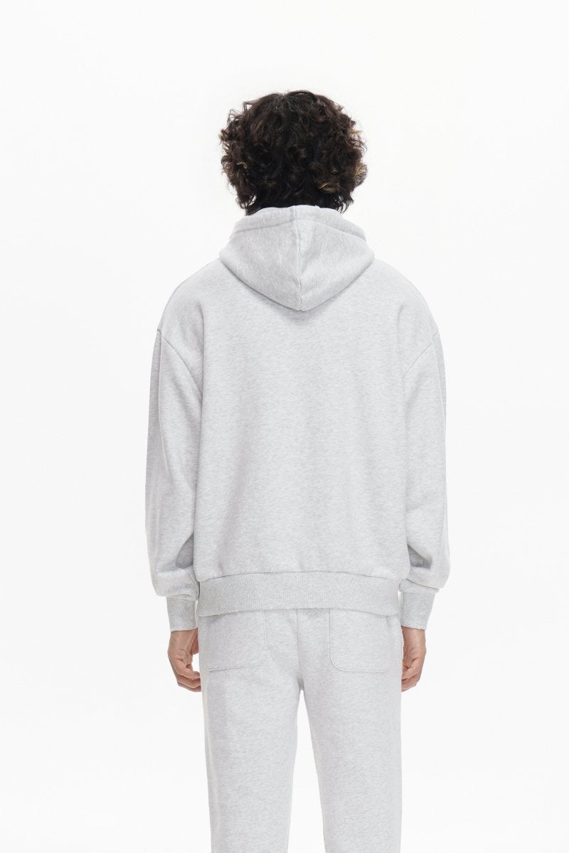 Mr. Fleece Hoodie Light Grey - Valabasas