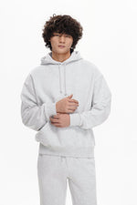 Mr. Fleece Hoodie Light Grey