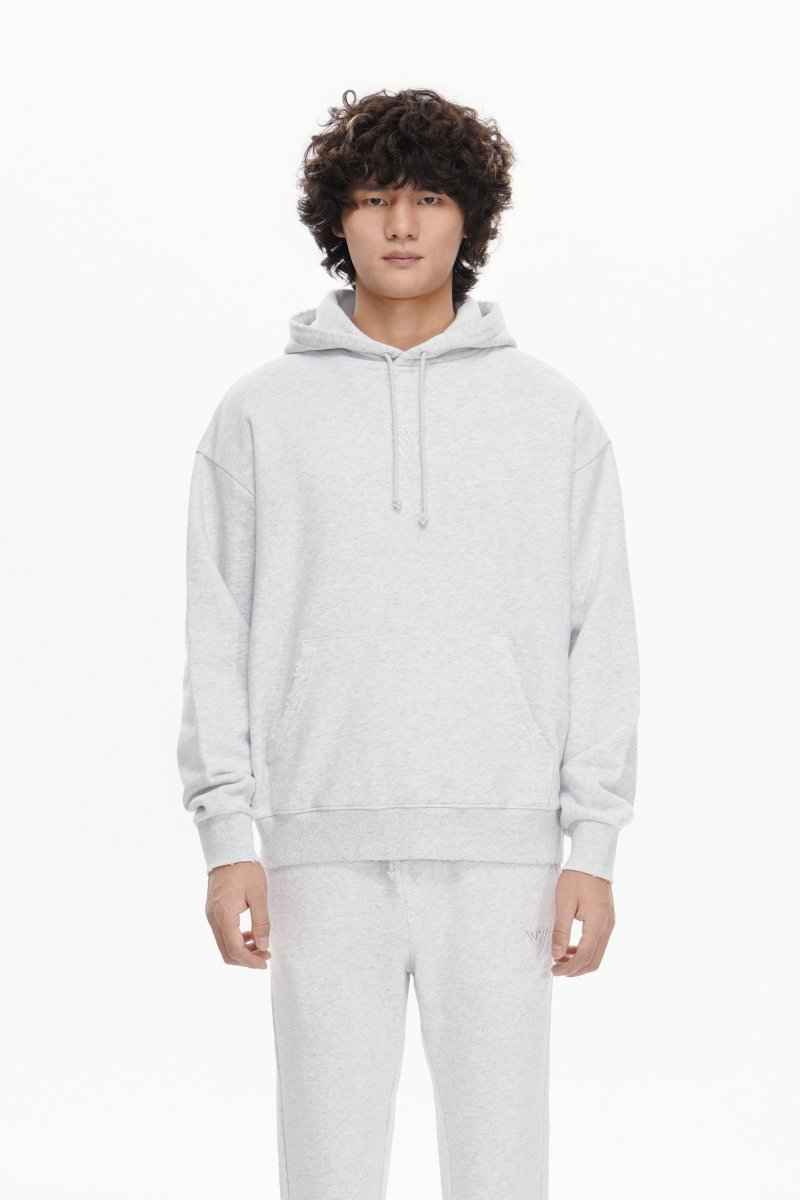 Mr. Fleece Hoodie Light Grey - Valabasas