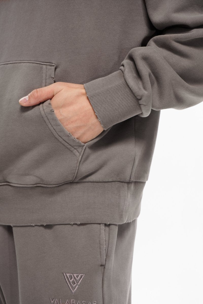 Mr. Fleece Hoodie Mocha - Valabasas