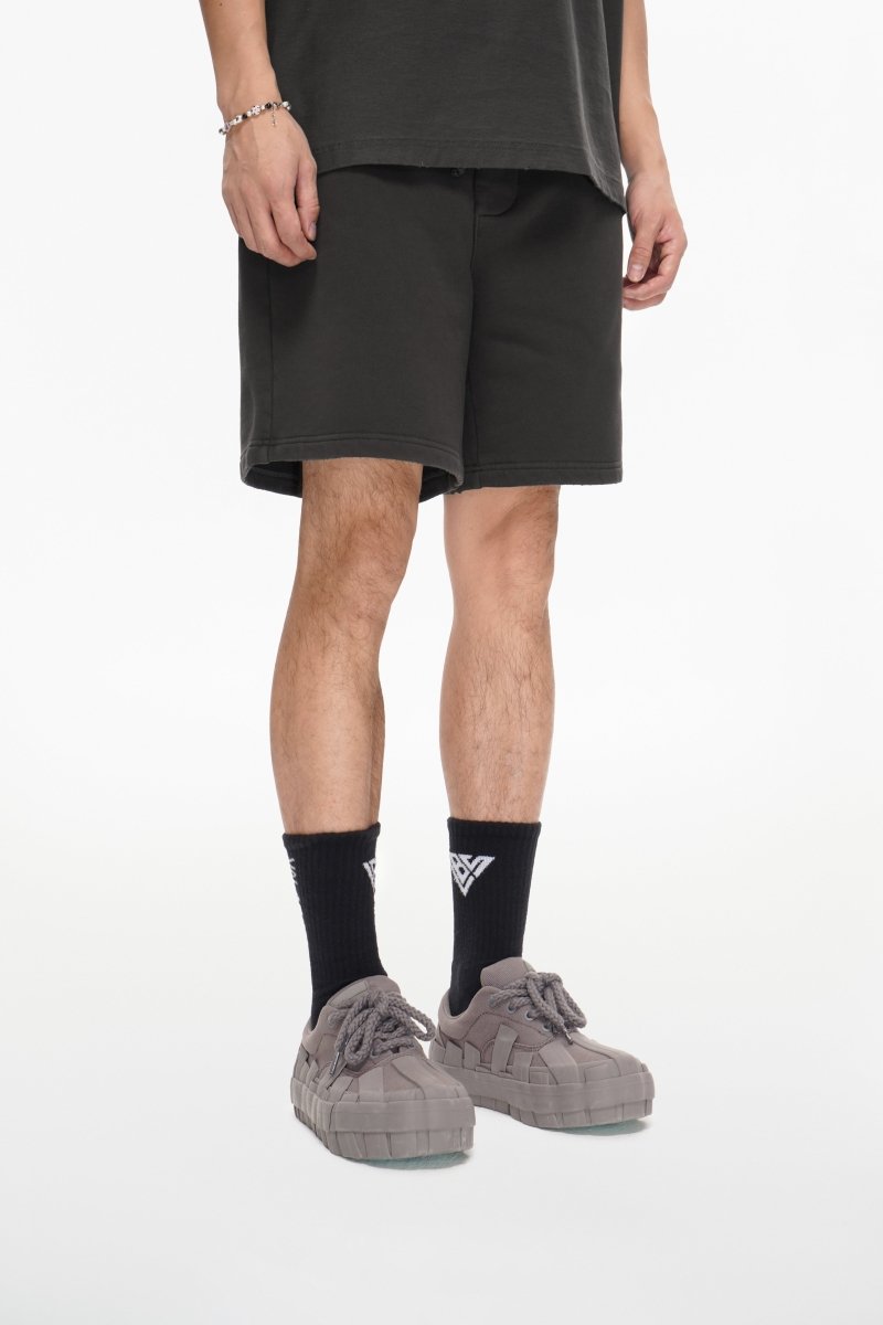 Mr. Fleece Shorts Grey - Valabasas