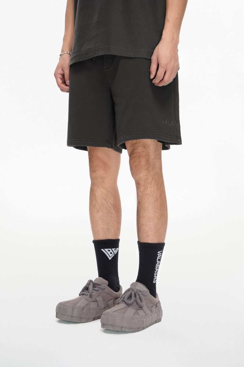 Mr. Fleece Shorts Grey - Valabasas