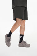 Mr. Fleece Shorts Grey