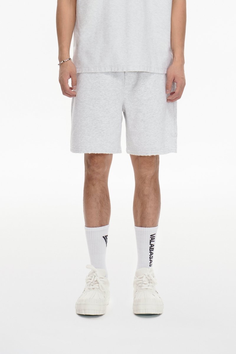 Mr. Fleece Shorts Light Grey - Valabasas