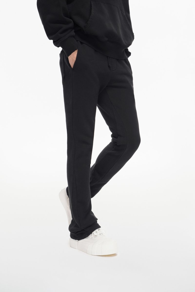 Mr. Fleece Stacked Black - Valabasas