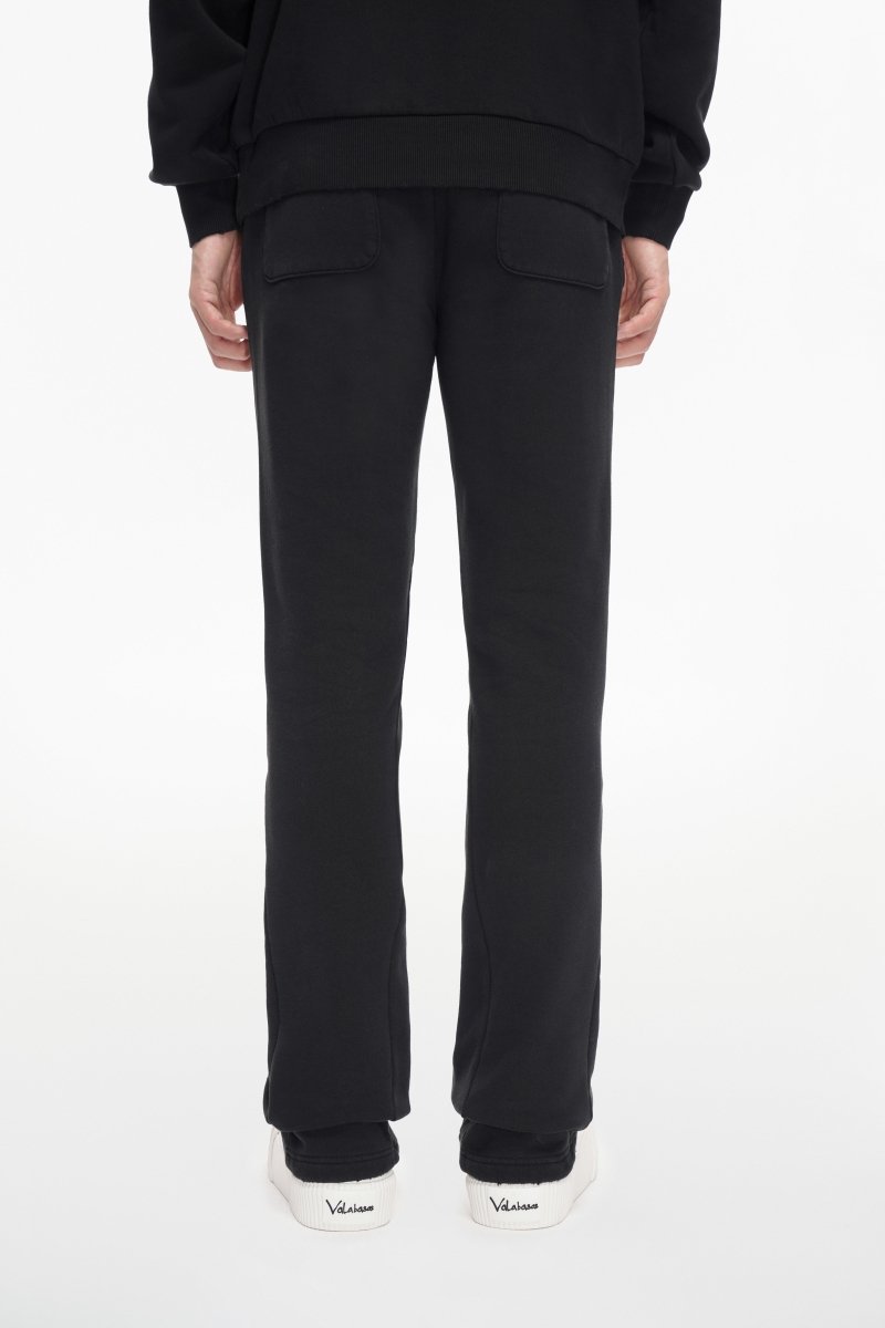 Mr. Fleece Stacked Black - Valabasas