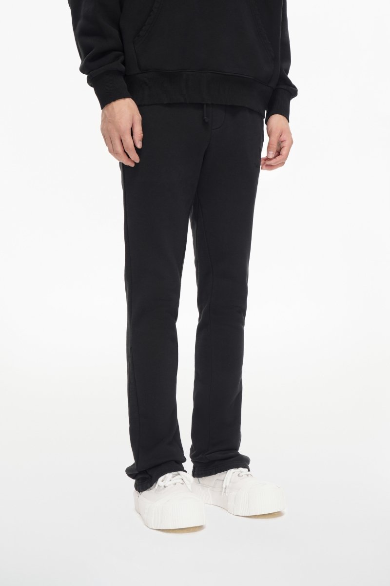 Mr. Fleece Stacked Black – Valabasas