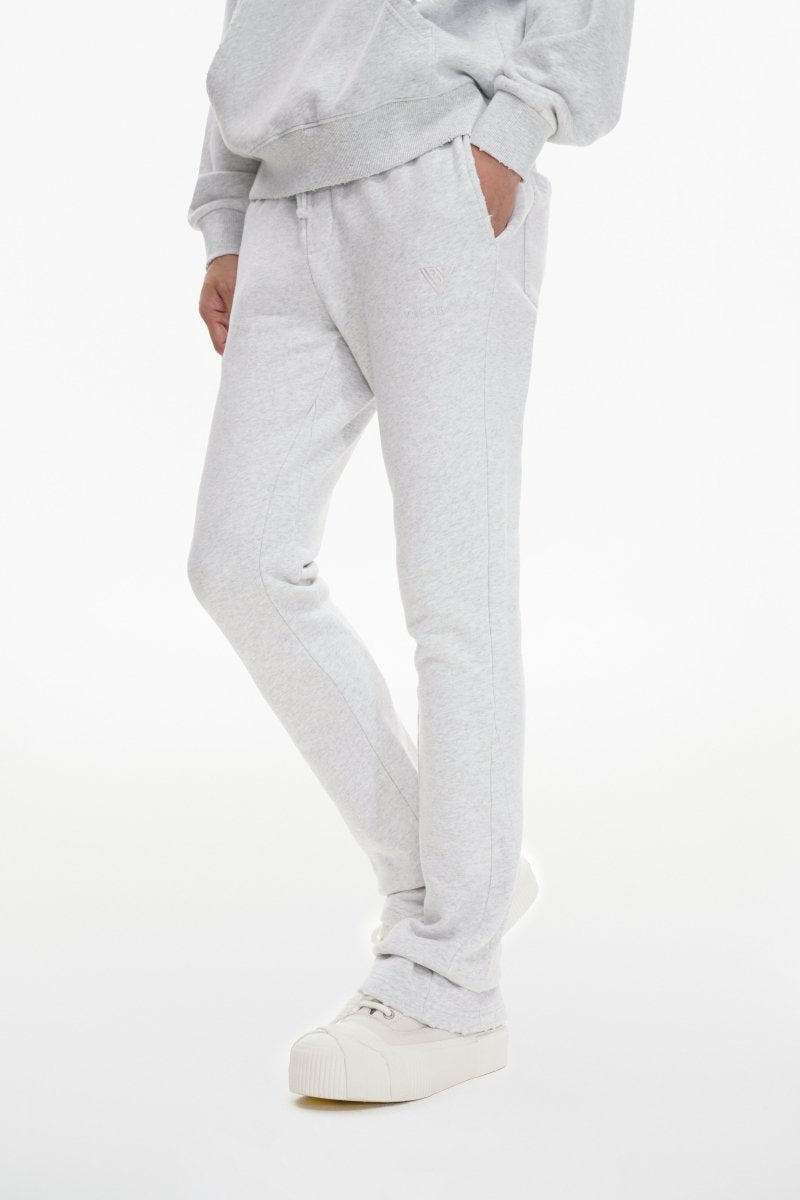 Mr. Fleece Stacked Light Grey - Valabasas
