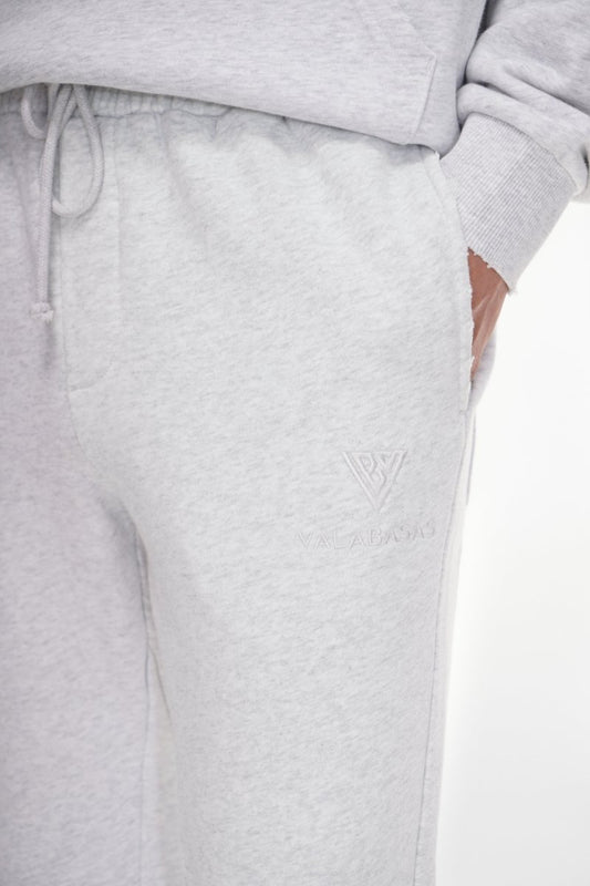 Mr. Fleece Stacked Light Grey - Valabasas